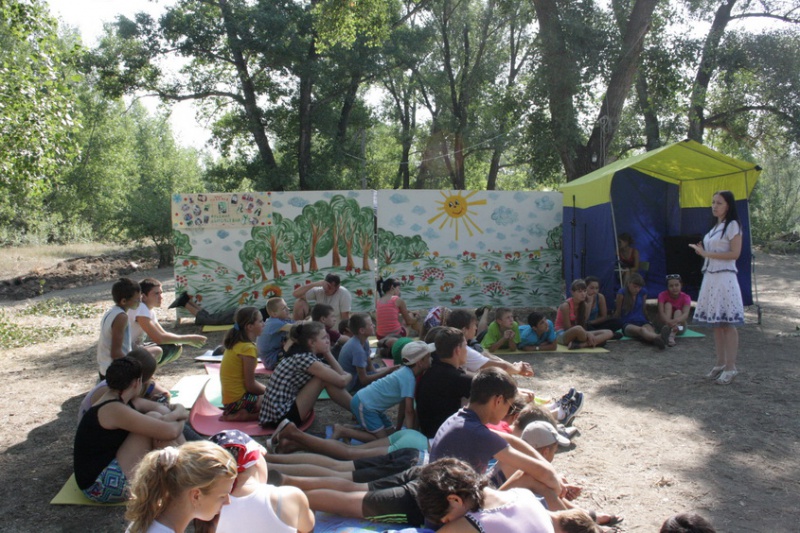 В Илекском районе открыли лагерь «Застава» 
